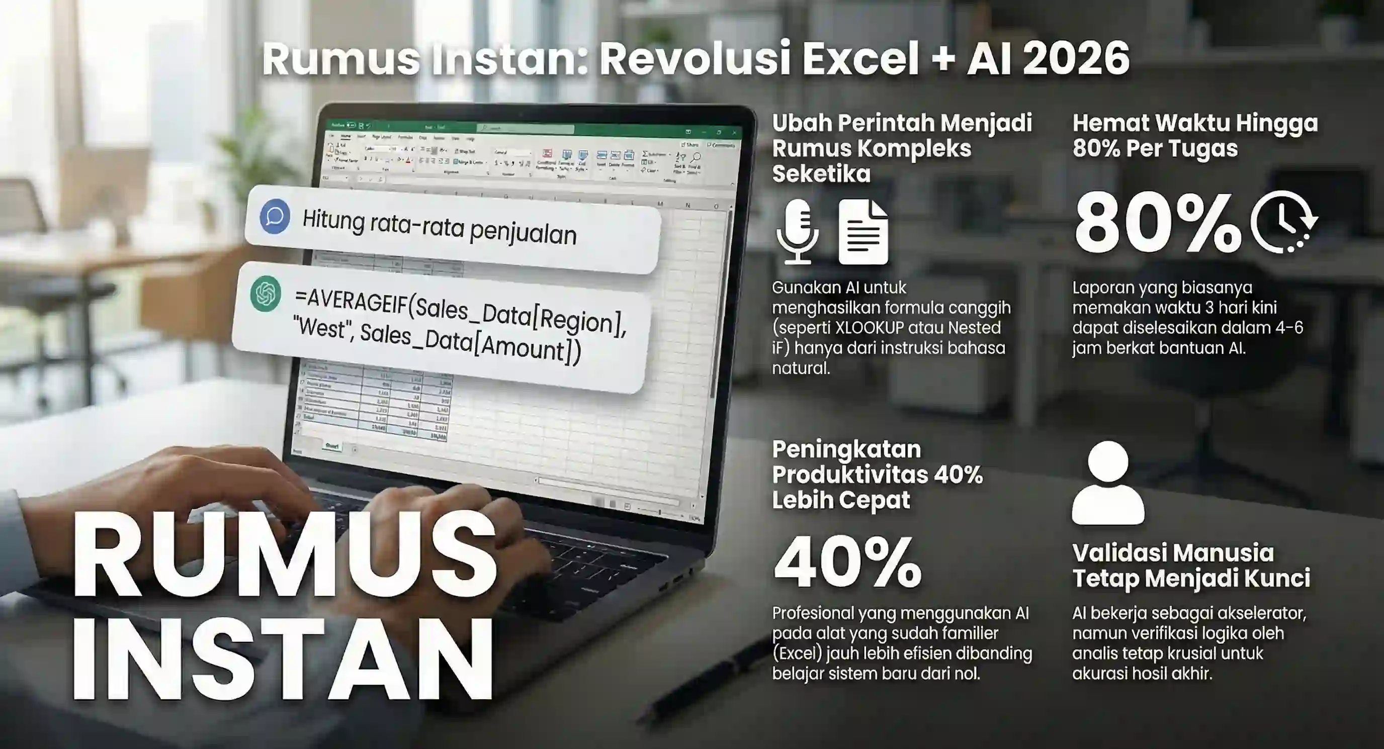 Pelatihan Excel dan AI untuk Data Analyst 2026